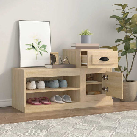 Vidaxx Schuhschrank 100x42x60 cm Holzwerkstoff Sonoma-Eiche