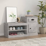 Vidaxx Schuhschrank 100x42x60 cm Holzwerkstoff betongrau