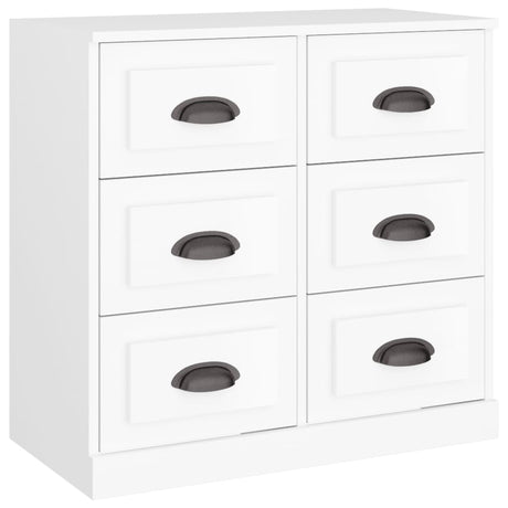 Vidaxl dressoir 70x35,5x67,5 cm bewerkt hout wit