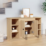 Vidaxl dressoir 100x35,5x60 cm bewerkt hout sonoma eikenkleurig