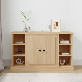 Vidaxl dressoir 100x35,5x60 cm bewerkt hout sonoma eikenkleurig