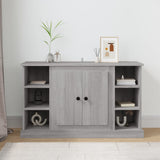 Vidaxl dressoir 100x35,5x60 cm bewerkt hout grijs sonoma eikenkleurig