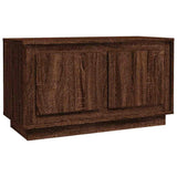 Vidaxl tv-meubel 80x35x45 cm bewerkt hout bruin eikenkleur
