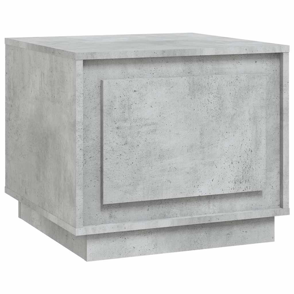 Vidaxl salontafel 51x50x44 cm bewerkt hout betongrijs