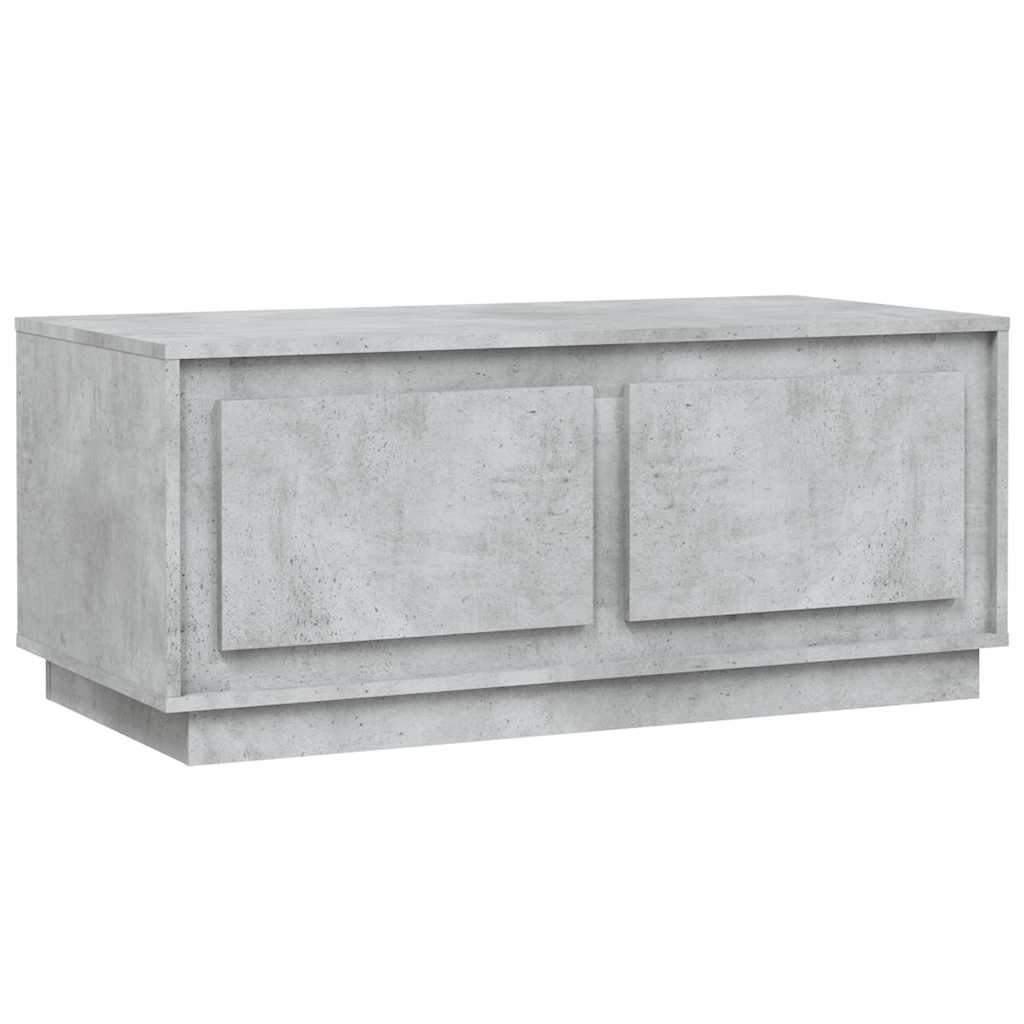 Vidaxl salontafel 102x50x44 cm bewerkt hout betongrijs