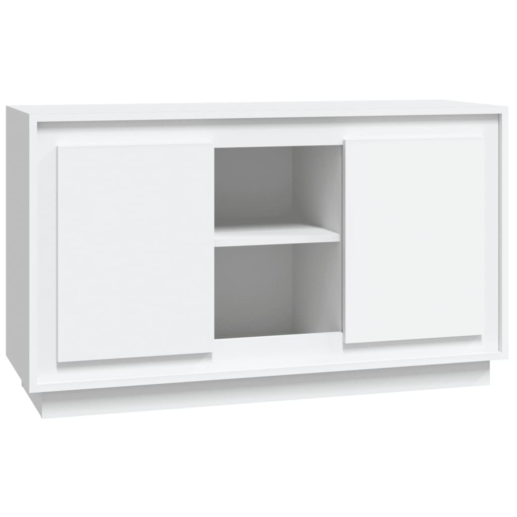 Vidaxl dressoir 102x35x60 cm bewerkt hout wit