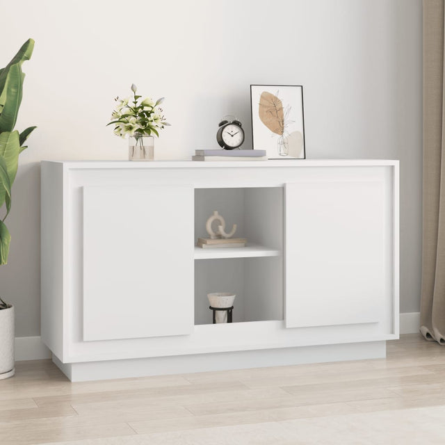 Vidaxl dressoir 102x35x60 cm bewerkt hout wit