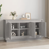 Vidaxl dressoir 102x35x55 cm bewerkt hout grijs sonoma eikenkleurig