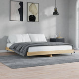 Vidaxl bedframe zonder matras hout sonoma eikenkleurig 120x200 cm