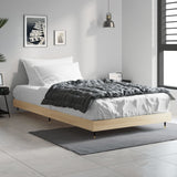 Vidaxl bedframe zonder matras hout sonoma eikenkleurig 100x200 cm