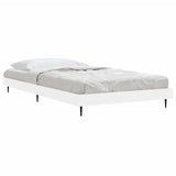 Vidaxl bedframe bewerkt hout wit 90x200 cm
