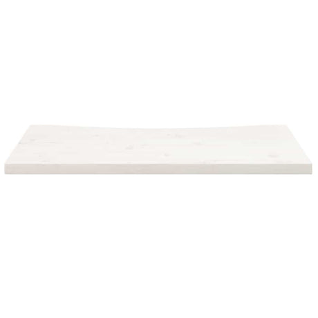 Vidaxl bureaublad 80x40x2,5 cm massief grenenhout wit