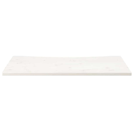 Vidaxl bureaublad 100x50x2,5 cm massief grenenhout wit