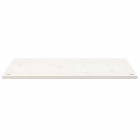 Vidaxl bureaublad 100x50x2,5 cm massief grenenhout wit