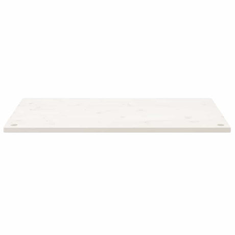 Vidaxl bureaublad 100x60x2,5 cm massief grenenhout wit