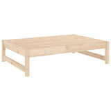 Vidaxl tuinvoetenbank 120x80 cm massief grenenhout