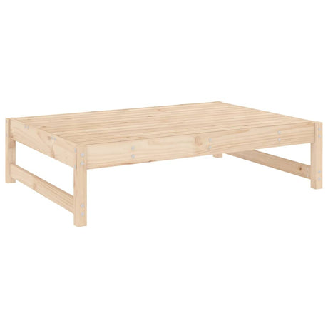 Vidaxl tuinvoetenbank 120x80 cm massief grenenhout