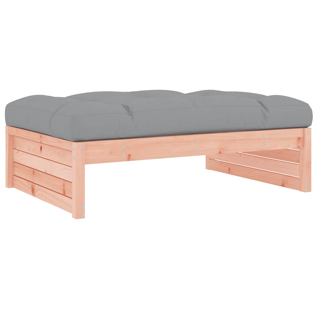 Vidaxl tuinvoetenbank 120x80 cm massief douglashout
