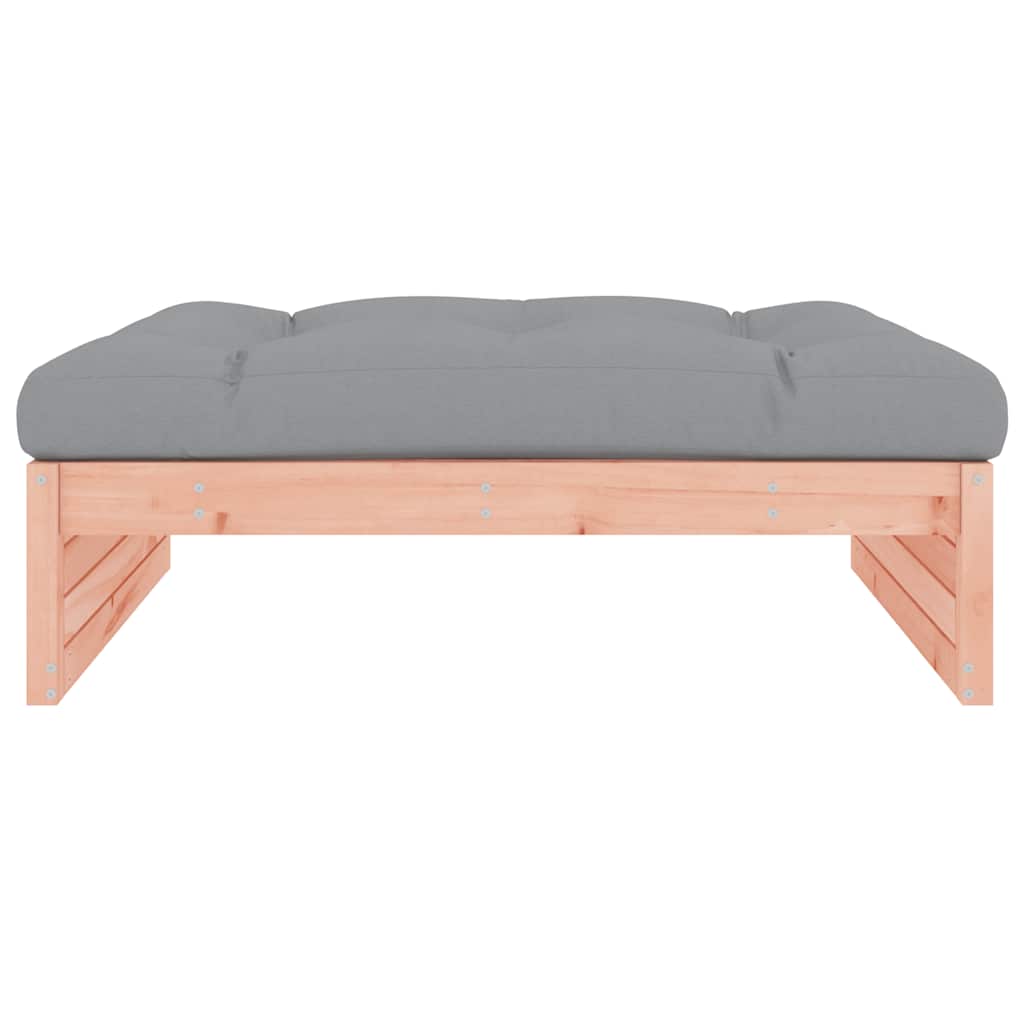 Vidaxl tuinvoetenbank 120x80 cm massief douglashout