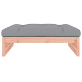 Vidaxl tuinvoetenbank 120x80 cm massief douglashout