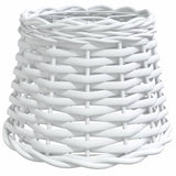 Vidaxx Deckenlampenschirm ø20x15 cm Korbgeflecht weiß