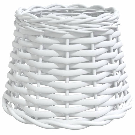 Vidaxx Deckenlampenschirm ø20x15 cm Korbgeflecht weiß