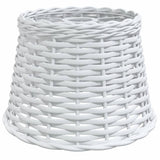 Vidaxx Deckenlampenschirm ø25x17 cm Korbweide weiß