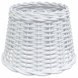 Vidaxx Deckenlampenschirm ø30x20 cm Korbgeflecht weiß