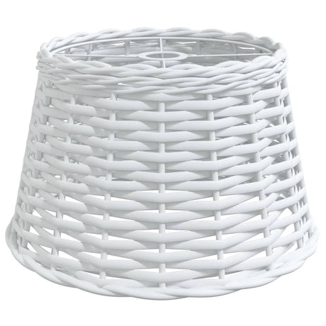 Vidaxx Deckenlampenschirm ø38x23 cm Korbgeflecht weiß