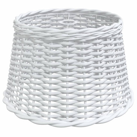 Vidaxx Deckenlampenschirm ø45x28 cm Korbgeflecht weiß