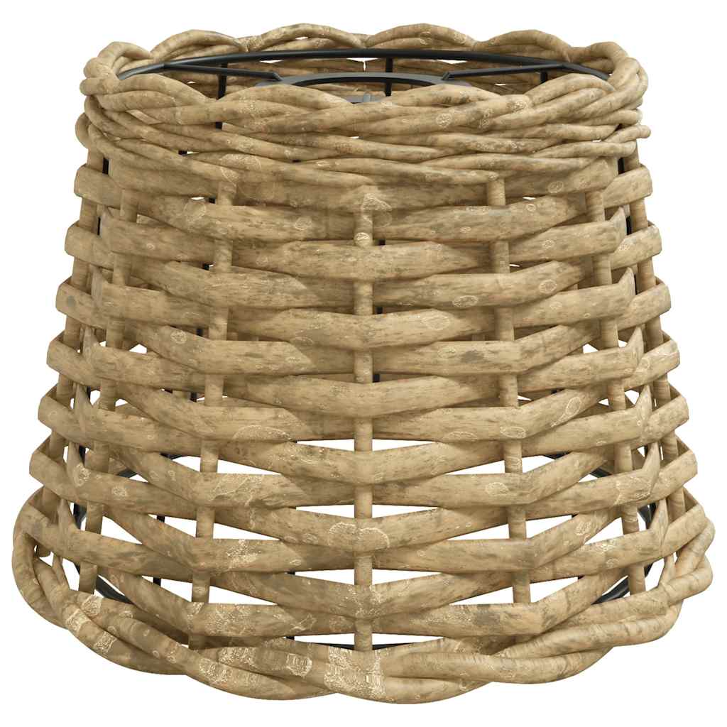 Vidaxx Deckenlampenschirm ø20x15 cm Korbgeflecht braun