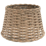 Vidaxx Deckenlampenschirm ø38x23 cm Korbgeflecht braun