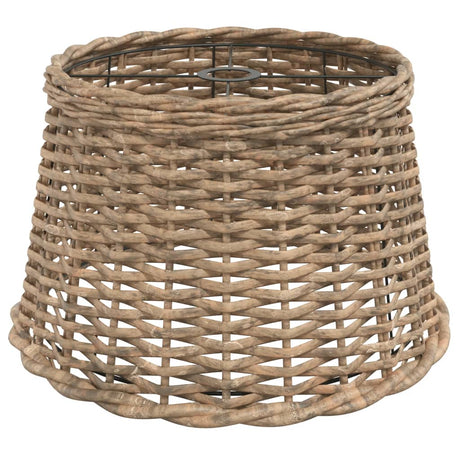 Vidaxx Deckenlampenschirm ø45x28 cm Korbgeflecht braun