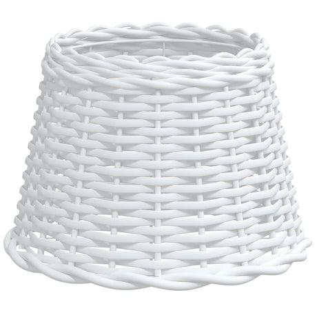 VidaXL Lampenschirm ø30x20 cm Korbgeflecht weiß