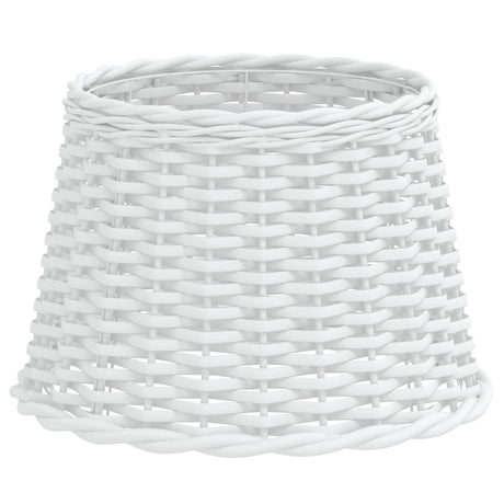VidaXL Lampenschirm ø40x26 cm Korbgeflecht weiß
