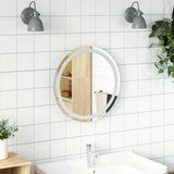 Vidaxx Badezimmerspiegel LED rund 50 cm