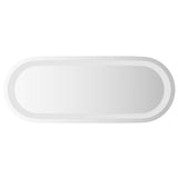 Vidaxx Badezimmerspiegel LED 50x20 cm oval