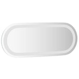 Vidaxx Badezimmerspiegel LED 50x20 cm oval
