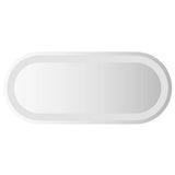 VidaXL Badezimmerspiegel LED oval 60x25 cm