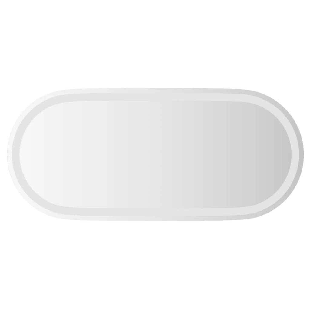 Vidaxx Badezimmerspiegel LED oval 80x35 cm