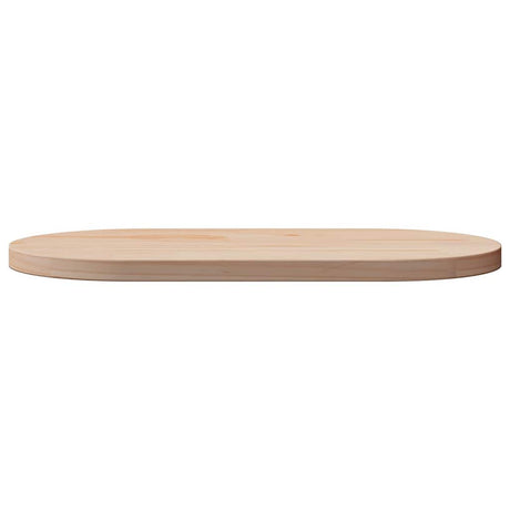 Vidaxl tafelblad 60x30x2,5 cm massief grenenhout ovaal