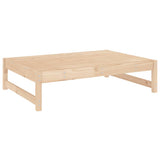 Vidaxl tuinvoetenbank 120x80 cm massief grenenhout