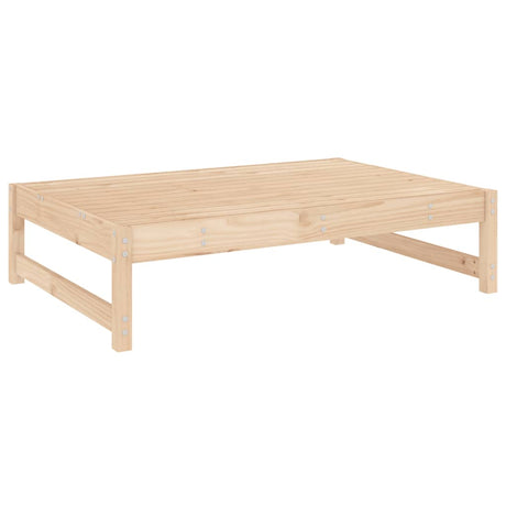 Vidaxl tuinvoetenbank 120x80 cm massief grenenhout