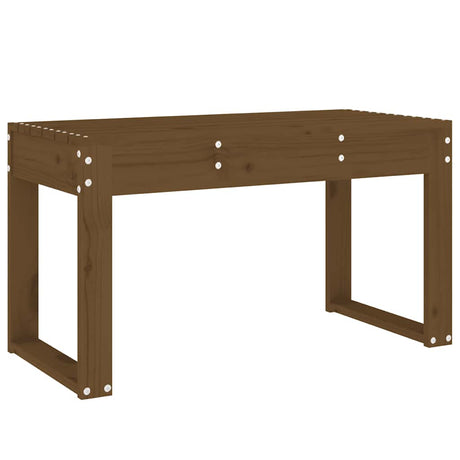 Vidaxl tuinbank 80x38x45 cm massief grenenhout honingbruin