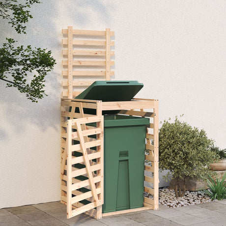Vidaxx Containeraufbewahrung 84x90x128,5 cm massives Kiefernholz