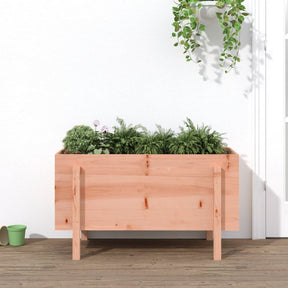VidaXL Pflanzgefäß erhöht 101x50x57 cm aus massivem Douglasienholz