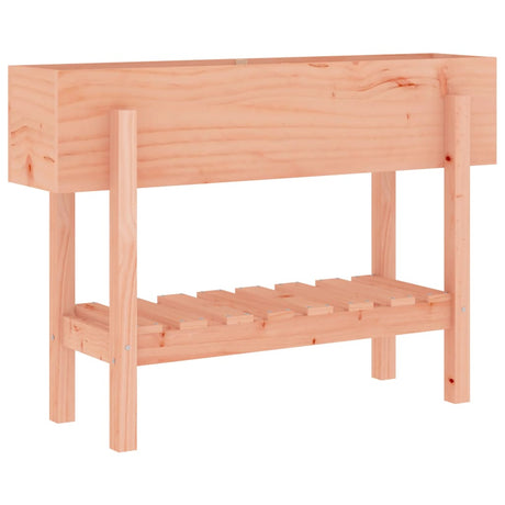 Vidaxx erhöhter Pflanzkasten 101x30x69 cm aus massivem Douglas-Holz