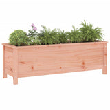VidaXL Pflanzkübel erhöht 119,5x40x39 cm aus massivem Douglasienholz