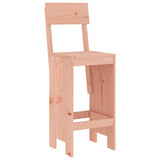 Vidaxl barkrukken 2 st 40x48,5x115,5 cm massief douglashout