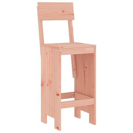Vidaxl barkrukken 2 st 40x48,5x115,5 cm massief douglashout